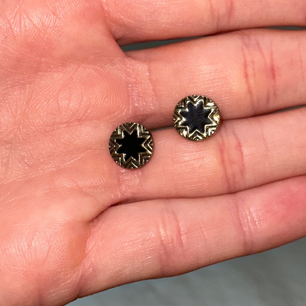 House of Harlow earrings